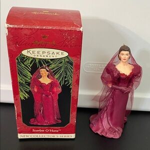 Hallmark Keepsake Ornament in Red and Purple
